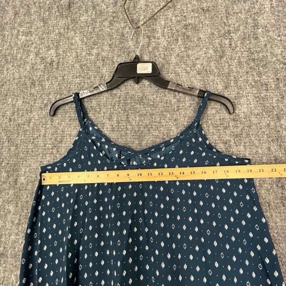 Torrid Shirt Women 1X 1 Strappy Blue Basic Sleeveless Casual‎ Lightweight - Picture 6 of 9
